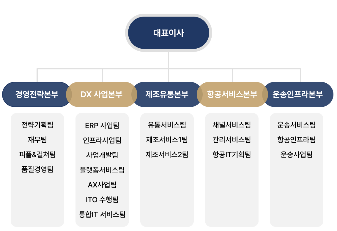 AKIS 조직도 이미지